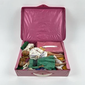 Vintage Lot of Barbie by Mattel 1966 and Midge Barbie 1958 w/Doll Clothing - Picture 1 of 21