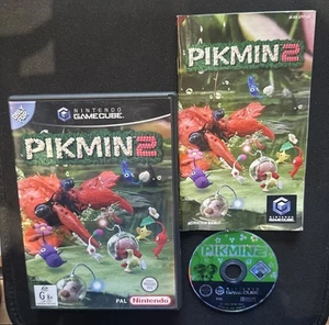 Pikmin 2 • Nintendo GameCube Game + Manual (2004) PAL AUS - Picture 1 of 2