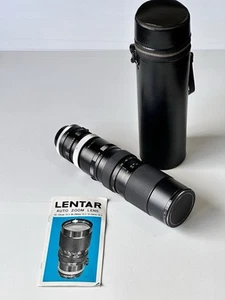 Vintage Lentar Auto Zoom Lens 45-135mm F3.5 80-200mm75-230 Instruction Manual - Picture 1 of 14