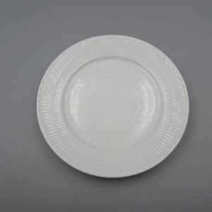 Royal Copenhagen WHITE HALF LACE Salad Plate - Picture 1 of 3