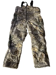 MEN'S GENDER MONTAIN CAMO, INSULATED HUNTING BIB SIZE 2XL USED - Picture 1 of 5