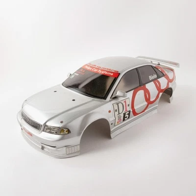 Tamiya 1/10 RC Car Body Only Audi A4 Quattro Touring Drift Touring Shell - Photo 1/4