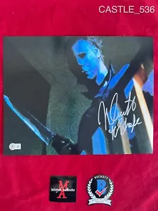 NICK CASTLE FOTO AUTOGRAFATA FIRMATA 11x14! HALLOWEEN MICHAEL MYERS! BECKETT COA - Foto 1 di 4