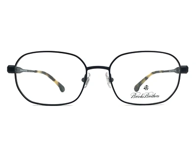 Marco de gafas Brooks Brothers BB1049 1154 negro mate borde de alambre ovalado 54-17-140 Foto 1 de 4