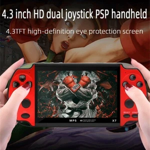 GAMINJA X7 4.3inch Built-in 10000 Games Handheld Game Console - Picture 1 of 2