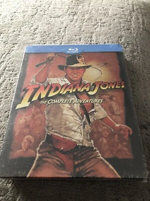 Indiana Jones: The Complete Adventures (Limited Edition Steelbook) [Blu-ray], - Image 1 of 2