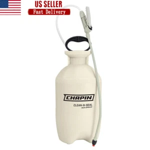 2 Gallon Deck Sprayer Polyethylene W/ Nozzles Cleaners Sealers Handle Garden Hot - Picture 1 of 5