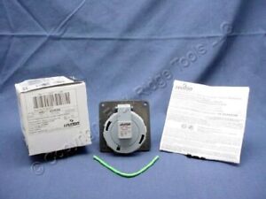 Leviton Watertight Pin & Sleeve Receptacle Outlet IEC 309 20A 600V 3Ø 420R5W