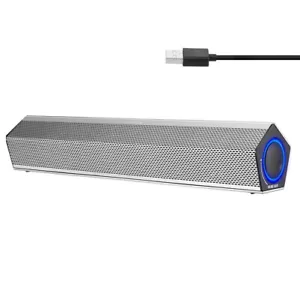 Sanyun SW010 Altoparlanti per Computer, Mini Soundbar Cablata Alimentata USB, Bluetooth 5.0✨ - Foto 1 di 7