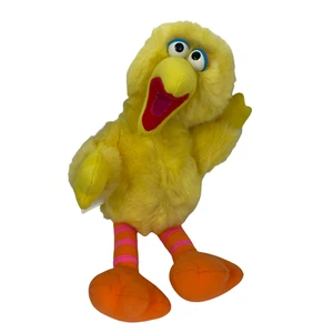 VINTAGE PLAYSKOOL 13" BIG BIRD PLUSH TOY STUFFED ANIMAL SESAME STREET 1986 - Picture 1 of 9
