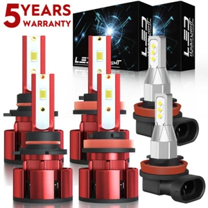 For Nissan Murano 2009-2014 LED Headlight Bulb High Low Beam Foglight White Z4QC - Imagen 1 de 16