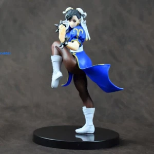 Gioco bellissima ragazza Sutorīto Faitā Chun-li figure PVC modello collezione giocattoli in scatola - Foto 1 di 6