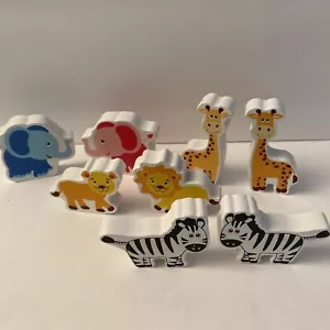 8 Wooden Circus Animals - Picture 1 of 5