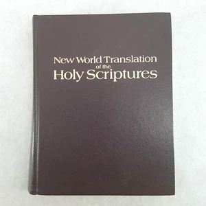 New World Translation Holy Scriptures 1984 Large Book - NO MARKS Jehovah Witness - Imagen 1 de 9