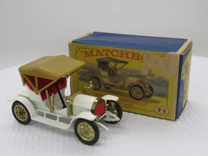 Vintage 1967 Lesney Matchbox Yesteryear Y-4 1909 Opel Coupe w/Original Box - Picture 1 of 14