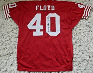 1994/95 - SAN FRANCISCO 49'ers Original- GAME JERSEY -Autograph- William FLOYD - - Picture 1 of 8