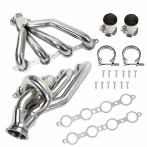US/Exhaust Header LS Swap S10 LS1 LS2 LS3 LS6 Bel Air Camaro Nova MT001053(Ban t - Picture 1 of 6