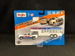 Maisto Heartland Haulers Chevy Pickup & Pferdeanhänger Maßstab 1:64 Diecast 12328 - Bild 1 von 6