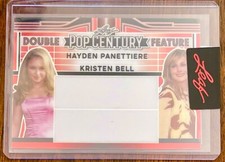 Hayden Panettiere & Kristen Bell 2023 Leaf Pop Century Double Feature Card 1/1