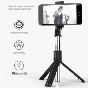Trépied Selfie Stick avec télécommande - pour iPhone 12 pro max, Samsung et autres - Photo 1 sur 12
