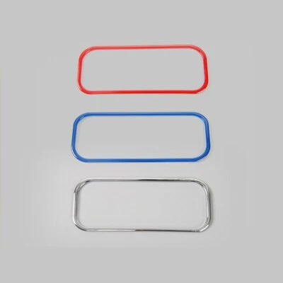 Biseles de ajuste de marco de botón de interruptor de radio AM FM interior para Jeep Wrangler TJ 1997-2006 Foto 1 de 4