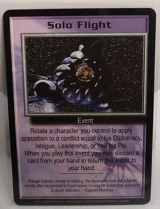 Babylon 5 CCG Solo Flight PROMO - Picture 1 of 2