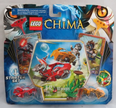LEGO Legends Of Chima Chi Battles Starter Set 70113 Longtooth Wakz Minifigure - Image 1 of 2