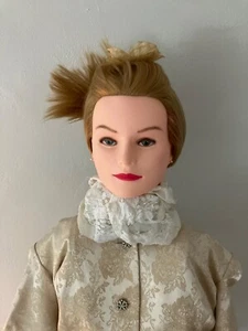 VTG CHE STUDIO LADIES LOVELY/DRESSY/CLASSY BEIGE SUIT-JACKET & SKIRT-LINED-EUC - Picture 1 of 11