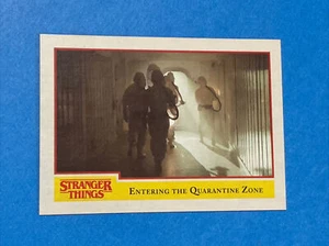 Topps Stranger Things 2018 temporada 1 #7 entrando en la zona de cuarentena - Imagen 1 de 2