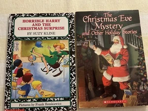 2 Children Christmas Scholastic Paperback Books - Picture 1 of 1