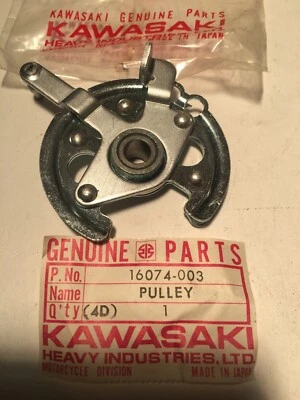 Kawasaki 1974-78 KZ400 шкив троса дроссельной заслонки KZ 400 кабель шкив дроссельная заслонка изготовитель оборудования - Изображение 1 из 4