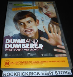 DUMB AND DUMBERER DVD REGION 4 - Picture 1 of 2