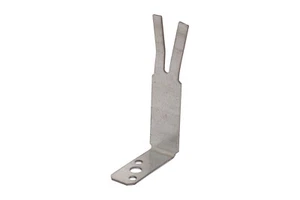 4 X Fishtailed Builders Frame Ties Galvanised Steel 100mm X 50mm X 2mm | Onesto - Picture 1 of 1