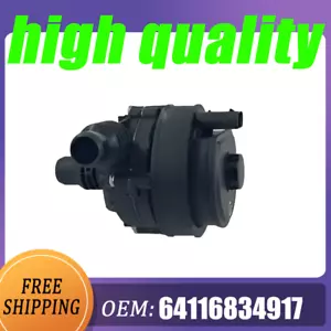 Electronic Water Pump 64116834917 For 2015-2020 BMW X3 X4 1 2 3 5 7 F30 F20 F22 - Picture 1 of 7
