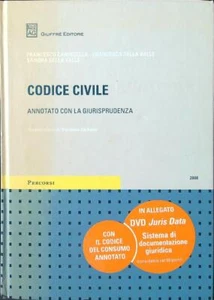 CODICE CIVILE ANNOTATO CON LA GIURISPRUDENZA. CON DVD CARINGELLA - DELLA VALLE - Foto 1 di 1
