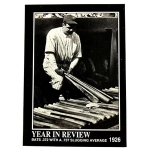 The Babe Ruth Collection 1992 Megacards #18 MLB New York Yankees - Picture 1 of 2