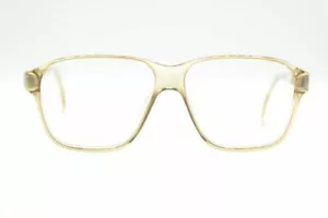 Vintage Terri Brogan 8632 20 Yellow Rectangular Glasses Frames Eyeglasses NOS - Picture 1 of 6