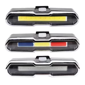 Fahrrad LED Rücklicht, Ultrahelles Wiederaufladbares USB Mit Hoher Intensität - Bild 1 von 15