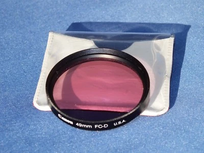 New In Box Original Canon 49mm FC-D Filter - Image 1 of 4