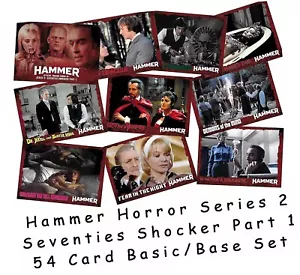 Hammer Horror Series 2: Seventies Shockers Part 1 - 54 Card Basic/Base Set 2024 - Picture 1 of 10