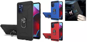 FOR Motorola Moto G Stylus 4G XT2211DL 2022 Dynamic Ring Stand Case Phone Cover - Picture 1 of 9