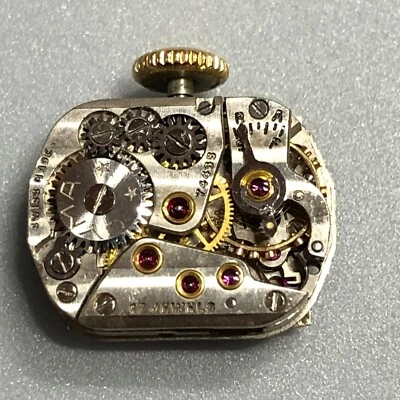 REPARACIÓN Movimiento Reloj Mecánico Vintage Damas Cyma 17J Cal 434 - Buen Equilibrio Foto 1 de 4