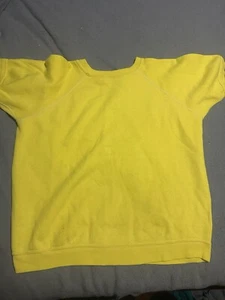 Vintage 50s 60s Penneys Raglan Crewneck Sweatshirt Mens Large Thick 100% Cotton - Picture 1 of 3