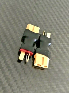 RC Adapterkabel XT60 Buchse auf T-Plug Deans Stecker  T-Plug LIPO auf XT-60 ESC - Bild 1 von 2