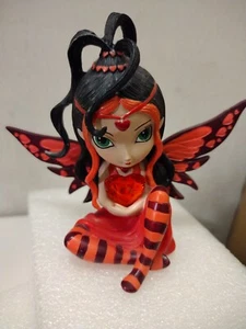 Hamilton Coll. Jasmine Becket-Griffith Fairies from the Heart LOVE Figurine - Picture 1 of 6