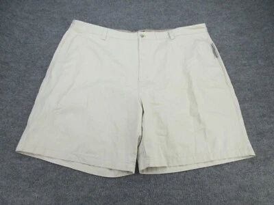 NWT Ralph Lauren Chaps Shorts Adult 50 Ivory Flat Front Big & Tall Mens 50 NEW - Image 1 of 4