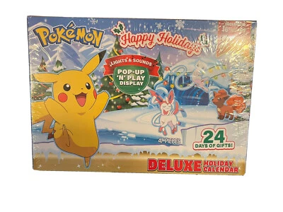 NEW POKEMON Battle Figure Multipack Deluxe Advent Calendar + Pop-Up Display - Image 1 of 4