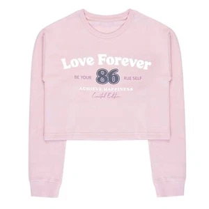 Miso Kids Love Crp Sweater Jumper Pullover Top - Picture 1 of 3