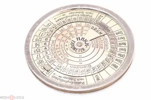 ✅ HAKA EXPOMETER AKTINOMETER AUSLÖSCHLICHT BELICHTUNGSMESSER DEUTSCHLAND - Bild 1 von 2