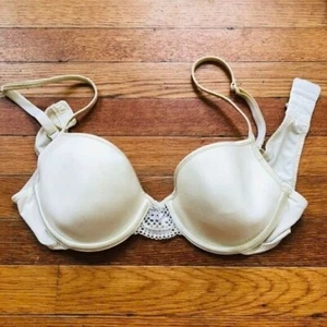 🌹LILY OF FRANCE Bra 34C Padded Push Up Underwire - Picture 1 of 3